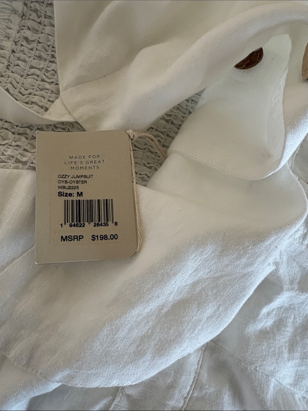 Ozzy jumpsuit, linen - Picture 3 of 5